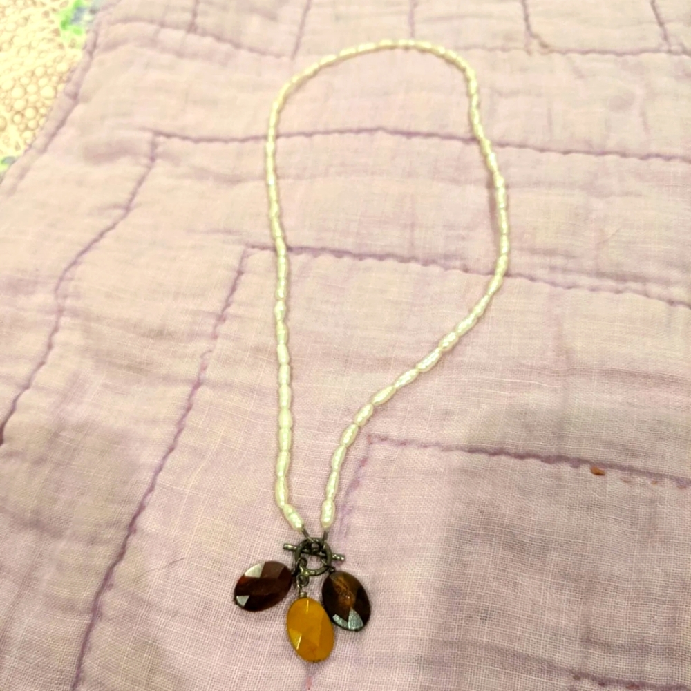 Rice Pearl Necklace